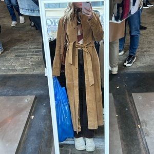 Alex Casey Vintage Suede Coat